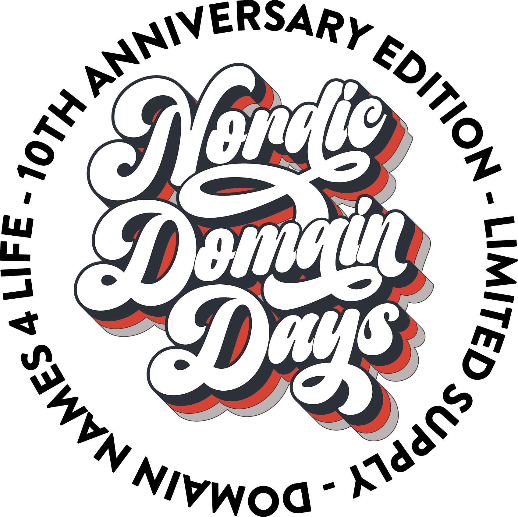Nordic Domain Days Anniversary Logo